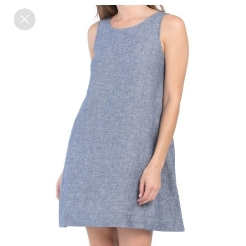 Cynthia Rowley chambray linen dress.